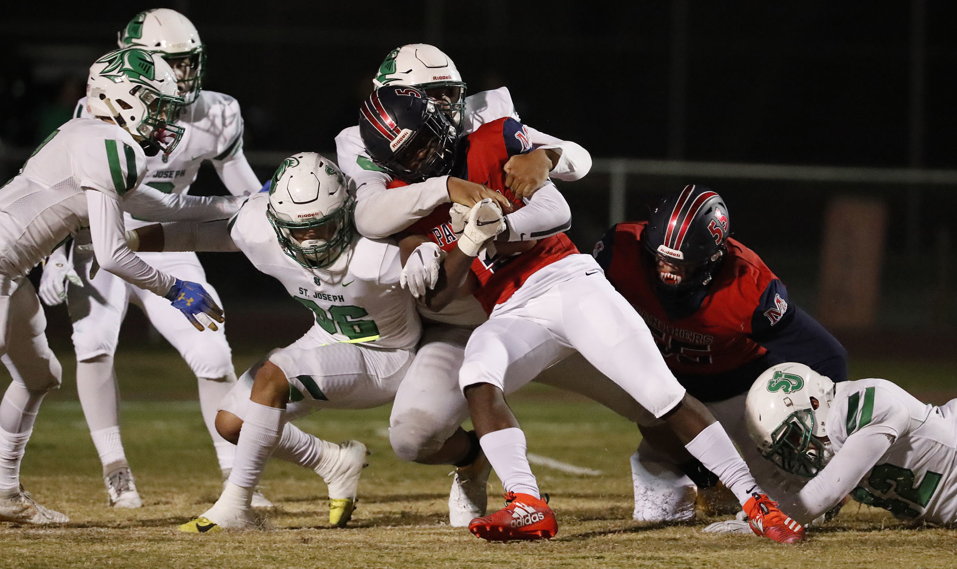 St. Joseph vs San Joaquin Memorial Football